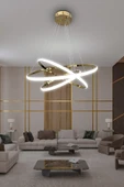 3'lü Çember Led Avize - 9