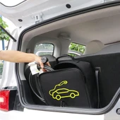 Glanz Elektrikli Araç Şarj Kablosu Taşıma Çantası Kare - 1