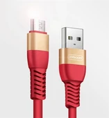 JOYROOM MİCRO KIRMIZI 3M 2.4A DATA KABLOSU - 1
