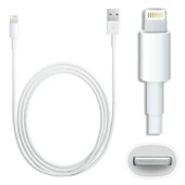 İphone Lightning to Usb Şarj ve Data Kablosu 1 Metre thumbnail 2