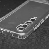 Samsung Galaxy S10 Şeffaf Tıpalı Kamera Korumalı Silikon Kılıf - 4