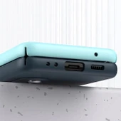 Samsung Galaxy Z Flip 3 Katlanır 2 Renkli Parmak Tutuculu Deri+Silikon Kılıf thumbnail 5