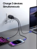 Joyroom 65W Pd Usb Çoklu Şarj Kablosu thumbnail 4