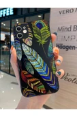 İphone 12 Pro Max Desenli Cam Kapak - 4