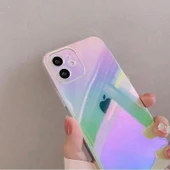 İphone 14 Plus Gökkuşağı Rainbow Kapak - 2