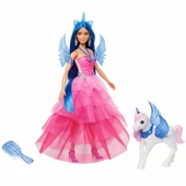 Barbie Mavi Saçlı Prenses Bebek HRR16 - 1
