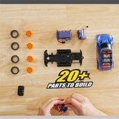 Silverlit Exost Build 2 Drive Kumandalı Yarış Aracı Kiti Mavi - 4