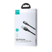Joyroom Usb-Lighting Metal Hızlı Şarj Ve Data Kablo 3 Amper 2 Metre - 4