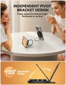 Joyroom ZS418 MagSafe Uyumlu Vantuzlu Stantlı Çok Amaçlı Telefon Tutucu - 3