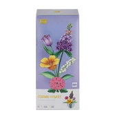 LZ4604 LOZ Çiçek Blok Seti 608 Parça -Vagon life - 2