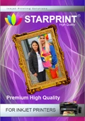 Starprint 20 Adet 150gsm A4 Yapışkanlı Parlak Fotoğraf Kağıdı - inkjet yazıcılar için - 2