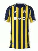 Fenerbahçe F01288 Çocuk İç Saha Çubuklu Forma 2025-2026 thumbnail 1