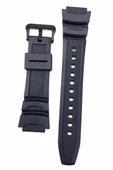 Casio W-218 W-219 Lacivert Silikon Orijinal Saat Kordonu - 1