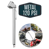 ModaCar Metal Kasalı 120 Psi Lastik Hava Ölçme Saati - 1