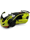 98700 Yeşil Lamborghini Huracan STO Işıklı Uzaktan Kumandalı Araba 1:14 -Sunman - 3