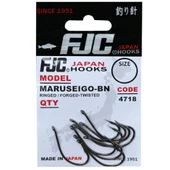 FJC FJC4718 Maruseigo Ringed Black Nickel Olta İğnesi  2 No - 10 Adet - 1