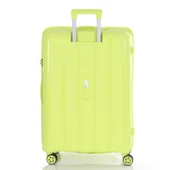 MÇS Bavul Büyük ve Orta 2li Set Kırılmaz Silikon Valiz V305 AçıkSarı - 8