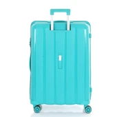 MÇS Bavul Büyük ve Orta 2li Set Kırılmaz Silikon Valiz V305 CamGöbeği - 4