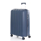 MÇS Bavul Büyük ve Orta 2li Set Kırılmaz Silikon Valiz V305 Laci thumbnail 2