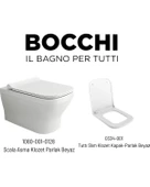 Scala Asma Klozet, Bocchi Yavaş Kapanan Kapak 1080-001-0128 - 1