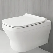 Scala Asma Klozet, Bocchi Yavaş Kapanan Kapak 1080-001-0128 - 2