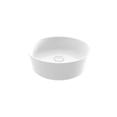 Bocchi Çanak Lavabo Yuvarlak Vessel 38 cm P.Beyaz 1478-001-0125 - 1