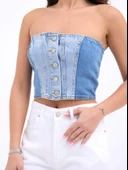 6991 KOT BLUZ-MAVİ - 3