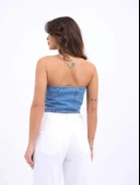 6991 KOT BLUZ-MAVİ - 4