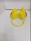 ÇOCUK PELUŞ KULAKLIK PONPON PURİN - 4