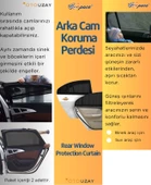 Arka cam güneşlik kelebeksiz cam ve suv araçlar için / PEARY02 thumbnail 3