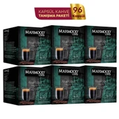 Mahmood Coffee Americano Kapsül Tanışma Paketi Dolce Gusto Uyumlu Kapsül Kahve Fırsat Paketi 16 Adet X 6 Paket - 1