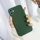 iPhone 13 Pro Max Lansman Likid Silikon Kamera Korumalı Kılıf - 3
