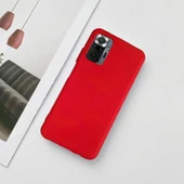 Xiaomi Redmi Note 10 Lansman Likid Silikon Kamera Korumalı Kılıf - 1