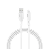Joyroom S-M405 2.4A Mikro Şarj ve Data Kablosu PVC 2M Beyaz - 1