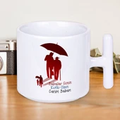 Babalar Günün Kutlu Olsun Canım Babam Baskılı Hediyelik T Kupa Bardak thumbnail 1