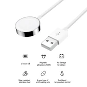 Joyroom S-IW003S İphone Watch 2.5W Qi Kablosuz Şarj Cihazı 30 Cm - 3