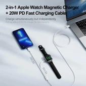 Joyroom Type-C İphone Watch 2İN1 Manyetik Şarj - 2