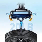 Joyroom Sensörlü Wireless Kablosuz Araç Şarj Cihazı Ve Tutucu (Göğüs) thumbnail 5