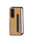 Samsung Z Fold 3 Ön-Arka Standlı Kalemli Kılıf - 2