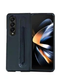 Samsung Z Fold 3 Ön-Arka Standlı Kalemli Kılıf - 5