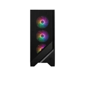 MSI MAG FORGE 121A B75 PCIE5  Rainbow Fanlı 750W Bronze Temperli Camlı ATX Bilgisayar Kasası - 2