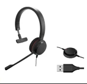 Jabra Evolve 20 Mono USB NC MS Kulak Üstü Kulaklık (Jabra Türkiye Garantili) - 4