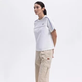 Ellesse Oversıze Kadın Kırık Beyaz Tişört EF389-OF - 4