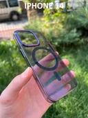 İphone 14 Hybrid Magsafe Animasyonlu Sararmaz Kılıf thumbnail 4