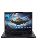Acer TravelMate P2 TMP215-54-53Z1 NX.VVREY.002 i5-1235U 8 GB 512 GB SSD Iris Xe Graphics 15.6" Full HD Notebook - 1