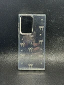 SAMSUNG GALAXY S24 ULTRA UYUMLU EPOKSİ DESENLİ SİMLİ SERT ŞEFFAF KILIF - 1