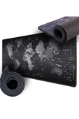 Aksesuarcı Dünya Desenli Yüksek Kaliteli Xxl Gamer Mousepad 90x40 - 5
