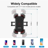 Joyroom Zs288 Bisiklet Ve Motosiklet Uyumlu Telefon Tutucu thumbnail 4