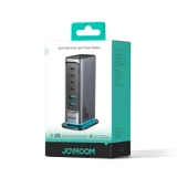 Joyroom JR-TCM02 65W 6 İn 1 Masa Üstü Şarj Adaptörü Ve Standı - 3