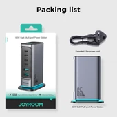 Joyroom JR-TCM02 65W 6 İn 1 Masa Üstü Şarj Adaptörü Ve Standı - 2